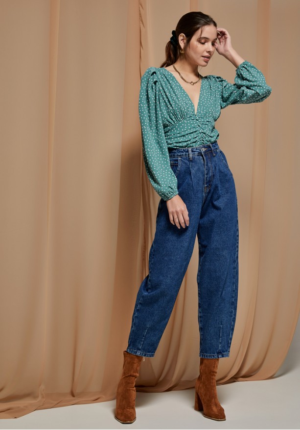 Jeans παντελόνι slouchy